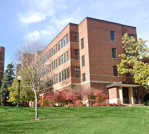 Brick Building on University of Minnesota St. Paul Campus
